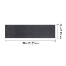 Load image into Gallery viewer, 1PC 81*21CM Professional Skateboard Sandpaper Anti-Slip Wear-Resistant with Air Holes Diamond Sandpaper Surfboard Double Kickboard Accessories
