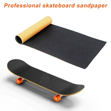 Load image into Gallery viewer, 1PC 81*21CM Professional Skateboard Sandpaper Anti-Slip Wear-Resistant with Air Holes Diamond Sandpaper Surfboard Double Kickboard Accessories
