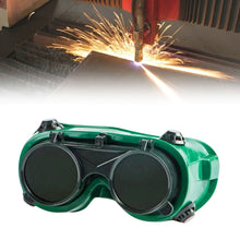 Load image into Gallery viewer, Professional Welding Flip Up Safety Goggles Head Worn Anti Glare And Splash Proof Welding Goggles Labor Protection Safety Equipment
