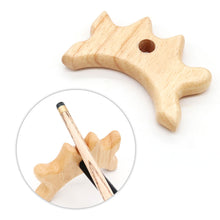 Load image into Gallery viewer, 1PC Wooden Crown Billiard Cue Stand Cue Rest Mechanical Bridge Display Storage Rack Billiard Accessories
