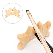 Load image into Gallery viewer, 1PC Wooden Crown Billiard Cue Stand Cue Rest Mechanical Bridge Display Storage Rack Billiard Accessories
