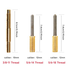 Load image into Gallery viewer, 1PC Billiard Cue Joint Screw Multi-Spec Stainless Steel Cue Connector Detachable Split Pool Cue Hardware Accessory
