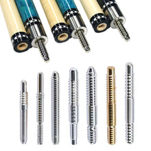 Load image into Gallery viewer, 1PC Billiard Cue Joint Screw Multi-Spec Stainless Steel Cue Connector Detachable Split Pool Cue Hardware Accessory
