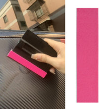 Load image into Gallery viewer, Car Wrap Blade Scraper Soft Felt Cloth Edge Vinyl Squeegee Window Tint Tool No Scratch Protect Buffer Patch Self Adhesive Felt Edge
