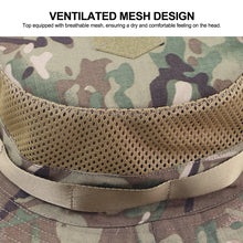 Load image into Gallery viewer, Tactical Camouflage Hat Men Bucket Hats Panama Summer Cap Hunting Hiking Outdoor Fishing Camo Sun Caps
