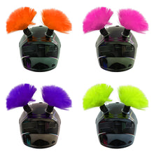 Load image into Gallery viewer, 2pcs Helmet Decoration Braids Motrocycle Helmet Accessories Plush Braids Pigtail Decoration for Motorcycle Bicycle Hair Patches Wig
