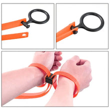Load image into Gallery viewer, Tactical Cable Tie Strap Handcuffs War Battle Agent CS Gear Plastic Hunting Disposable Cable Tie Cosplay
