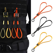 Load image into Gallery viewer, Tactical Cable Tie Strap Handcuffs War Battle Agent CS Gear Plastic Hunting Disposable Cable Tie Cosplay
