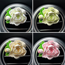 Load image into Gallery viewer, Car Jasmine Air Outlet Perfume Clip Car Air Freshener Peach Blossom Aroma Diffuser Car Decoration Accessories Fresh Air
