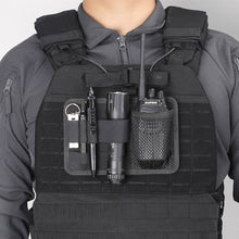 Load image into Gallery viewer, Tactical Bag Insert Modular Elastic Organizer Holder EDC Insert Pouch Panel Hook Back Holder Backpack Vest Accessory
