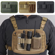 Load image into Gallery viewer, Tactical Bag Insert Modular Elastic Organizer Holder EDC Insert Pouch Panel Hook Back Holder Backpack Vest Accessory
