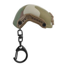 Load image into Gallery viewer, Mini Tactical FAST Helmet Shape Keychain Bottle Opener Gift Decorations Bar Beer Kitchen Gadget Outdoor Camping Tool
