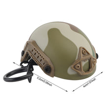 Load image into Gallery viewer, Mini Tactical FAST Helmet Shape Keychain Bottle Opener Gift Decorations Bar Beer Kitchen Gadget Outdoor Camping Tool
