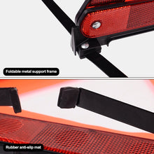 Load image into Gallery viewer, Car Emergency Breakdown Warning Reflective Tripod Red Triangle Reflector Road Safety Hazard Car Portable Foldable Stop Sign

