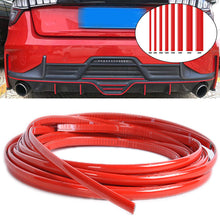 Load image into Gallery viewer, 3/5M Car Exterior Chrome Body Protective Strip Door Bumper Moulding Styling Trim Sticker Red 6/8/10MM 12MM 15MM 20MM 22MM
