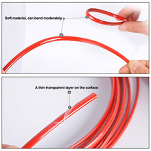 Load image into Gallery viewer, 3/5M Car Exterior Chrome Body Protective Strip Door Bumper Moulding Styling Trim Sticker Red 6/8/10MM 12MM 15MM 20MM 22MM
