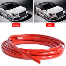 Load image into Gallery viewer, 3/5M Car Exterior Chrome Body Protective Strip Door Bumper Moulding Styling Trim Sticker Red 6/8/10MM 12MM 15MM 20MM 22MM
