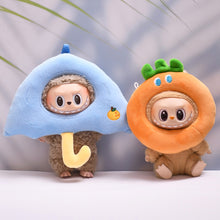 Load image into Gallery viewer, For 17cm Labubu Doll Clothes Cute Umberllla Chili Pepper Carrot Headwear Doll Accessories Lovely Outfit Gifts for Girls Friends
