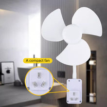 Load image into Gallery viewer, Flexible Fan with 360° Bendable Neck Space-Saving Plug-in Adjustable Direction &amp; Quiet Cooling for Dorm/Travel/Kitchen
