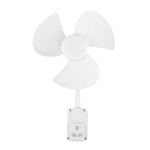 Load image into Gallery viewer, Flexible Fan with 360° Bendable Neck Space-Saving Plug-in Adjustable Direction &amp; Quiet Cooling for Dorm/Travel/Kitchen
