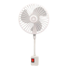 Load image into Gallery viewer, Flexible Fan with 360° Bendable Neck Space-Saving Plug-in Adjustable Direction &amp; Quiet Cooling for Dorm/Travel/Kitchen
