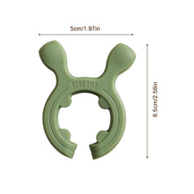 Load image into Gallery viewer, Silicone Deer Ear Pot Shovel Rack Home Kitchen Stove Anti Overflow Soup Spoon Kitchenware Placement Protective Shovel Rack Mobile Storage Rack
