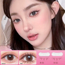 Load image into Gallery viewer, Eyelash Seal DIY Lower Lash Extension Stamp Silicone Makeup Tool for Beginner Convenient Natural Lower Eyelash Artifact Eyeliner
