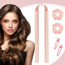 Load image into Gallery viewer, Heatless Curling Rod Plush Head Hair Curler Wave Form Curl Rod Sponge Curling Bouncy Curling Hair Hair Rollers
