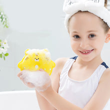 Load image into Gallery viewer, Creative Cute Cartoon Bath Cotton Children's Bath Towel Baby Bath Scrub Painless Mud Scrub Sponge Scrub Bathing Product
