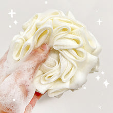 Load image into Gallery viewer, Ice cream high-end bath ball, large bath flower back rub bath bubble, soft and non scattering bath flower children's bath ball
