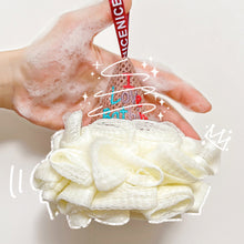 Load image into Gallery viewer, Ice cream high-end bath ball, large bath flower back rub bath bubble, soft and non scattering bath flower children's bath ball
