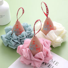Load image into Gallery viewer, Ice cream high-end bath ball, large bath flower back rub bath bubble, soft and non scattering bath flower children's bath ball
