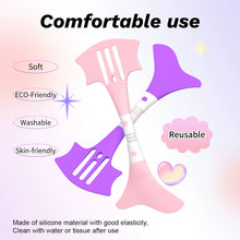 Load image into Gallery viewer, Multifunctional Nose Contour Eyeliner Stencils Silicone Eye Makeup Aids Tool for Nose Shadow Highlighter/Winged Eyeliner Tools
