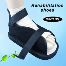 Load image into Gallery viewer, Walking Cast Shoe Prevent Slip Shock Absorbing Adjustable Faux Fracture Rehabilitation Gypsum Shoes for Swollen Broken Foot Toe
