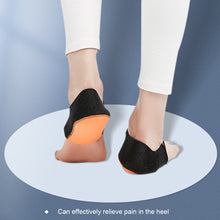 Load image into Gallery viewer, Heel Pad Sports Insole for Men and Women Heel Tendinitis Heel Pain Thickened Shock Absorption Heel Relief Heel Pad
