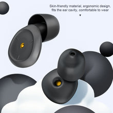 Load image into Gallery viewer, Silicone Noise Cancelling Earplugs Sound Insulation Filter Earplugs Sleep Professional Soft Anti-Noise Sponge Sleeping Earplugs
