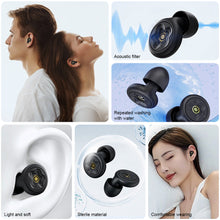Load image into Gallery viewer, Soft Silicone Plating Anti-Noise Soundproof Earplugs Portable Washable Noise Reduction Earplugs Reusable Sleeping Earplugs
