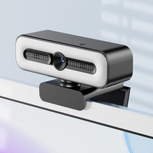 Load image into Gallery viewer, 4K Webcam with Light for PC/Laptop 1080P 2K HD Streaming Camera Desktop Video Conferencing Webcam for Online Classes
