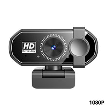Load image into Gallery viewer, USB Plug &amp; Play 1080P/2K/4K HD Webcam for Laptop &amp; Desktop Auto-Focus Streaming Camera for Online Classes/Live Video
