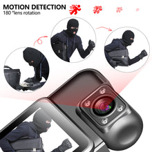 Load image into Gallery viewer, Portable Mini 4K WiFi Sports Camera with Screen HD Outdoor Cycling Action Cam DVR Recorder Waterproof Mount Camera
