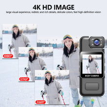Load image into Gallery viewer, Portable Mini 4K WiFi Sports Camera with Screen HD Outdoor Cycling Action Cam DVR Recorder Waterproof Mount Camera
