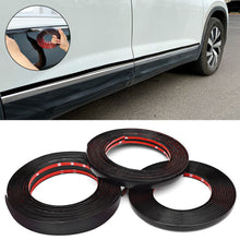 Load image into Gallery viewer, 3/5M Car Exterior Glossy Black Body Strip Bumper Door Protective Moulding Styling Trim Sticker 6MM 8MM 10MM 12MM 15MM 20MM 30MM
