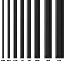 Load image into Gallery viewer, 3/5M Car Exterior Glossy Black Body Strip Bumper Door Protective Moulding Styling Trim Sticker 6MM 8MM 10MM 12MM 15MM 20MM 30MM
