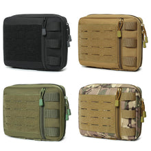 Load image into Gallery viewer, Tactical Molle Laser-Cut Utility Pouch Emergency Bag Medical Pouch Admin Pouch Modular EMT EDC Organizer Tool Pouch Bag
