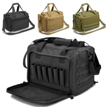 Load image into Gallery viewer, Outdoor Hunting Gun Range Storage Bag Molle System Accessory Nylon Gun Tactical Case Bags Pistol Tool Shoulder Pack Sniper
