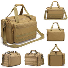 Load image into Gallery viewer, Outdoor Hunting Gun Range Storage Bag Molle System Accessory Nylon Gun Tactical Case Bags Pistol Tool Shoulder Pack Sniper
