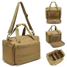 Load image into Gallery viewer, Outdoor Hunting Gun Range Storage Bag Molle System Accessory Nylon Gun Tactical Case Bags Pistol Tool Shoulder Pack Sniper
