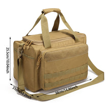 Load image into Gallery viewer, Outdoor Hunting Gun Range Storage Bag Molle System Accessory Nylon Gun Tactical Case Bags Pistol Tool Shoulder Pack Sniper
