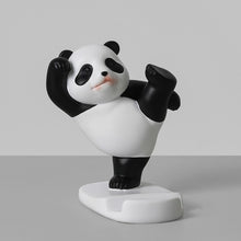 Load image into Gallery viewer, Universal Cute Panda Mobile Phone Holder Stand Modern Resin Sculpture Statue Home Office Desk Decoration
