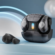Load image into Gallery viewer, Bone Conduction Open Ear Clip Wireless Bluetooth 5.5 Headphones LED Breathing Light Noise Canceling Earbuds for Music
